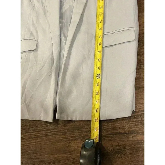 Philosophy Woman’s Light Blue Open Front Blazer Size 6 Business‎ Casual - Picture 6 of 8